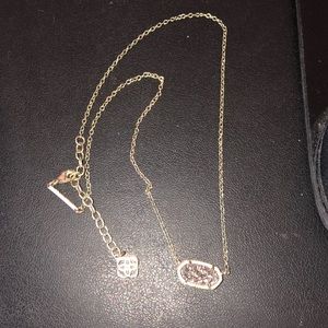 Kendra Scott druzy gold necklace